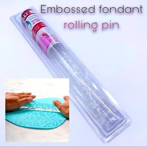 Cake Boss Embossed Fondant Rolling Pin